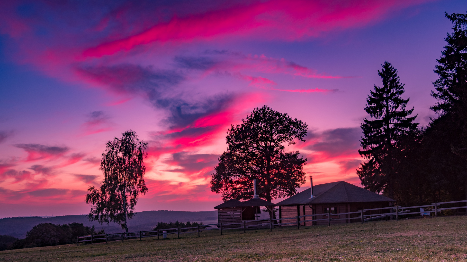 Abendstimmung in der Vulkaneifel