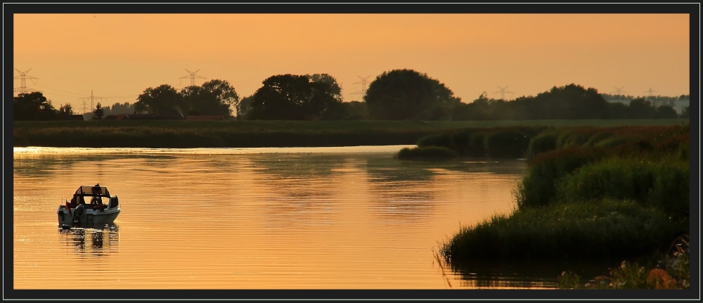 Abendstimmung in der Wesermarsch