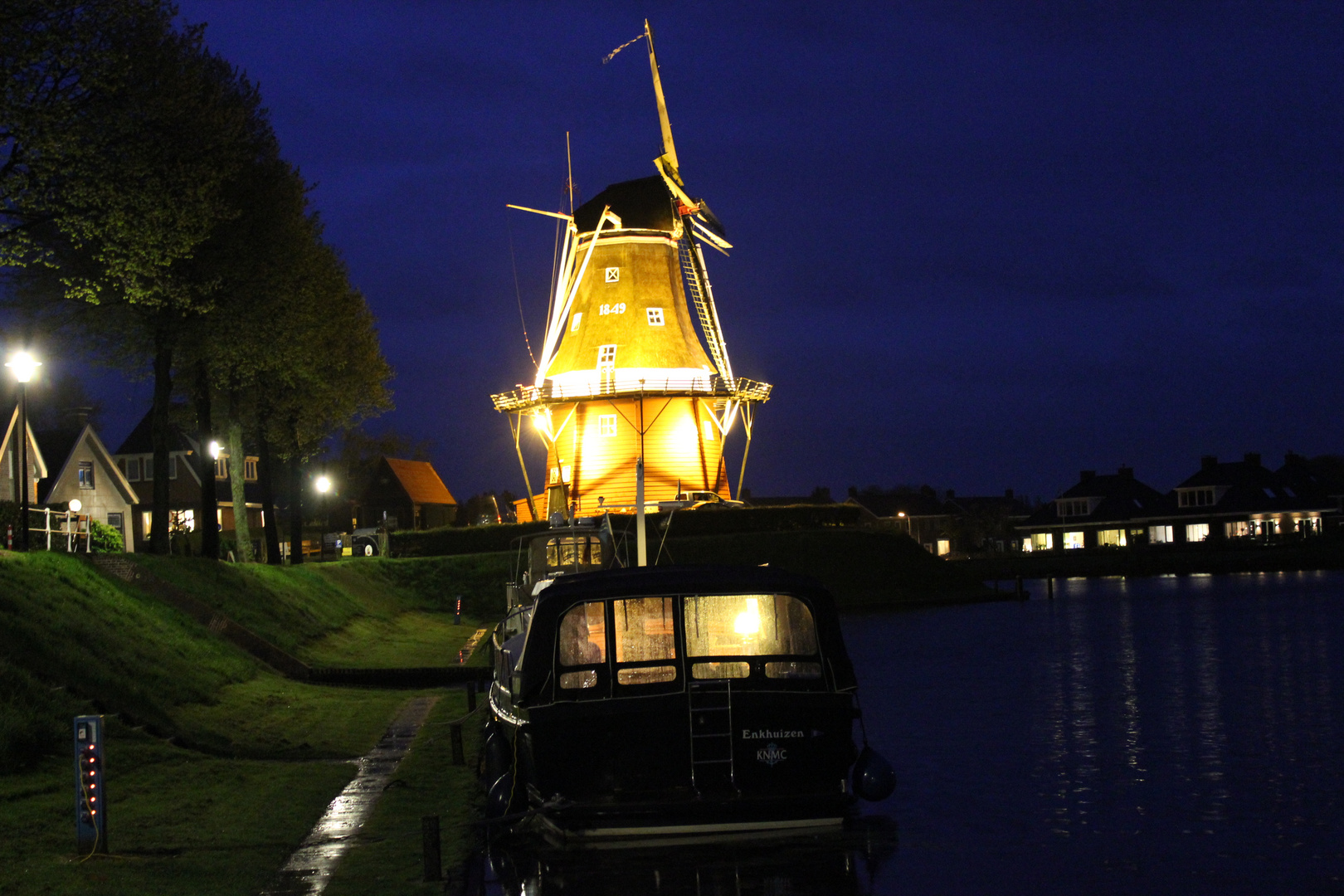 Abendstimmung in Dokkum (NL)