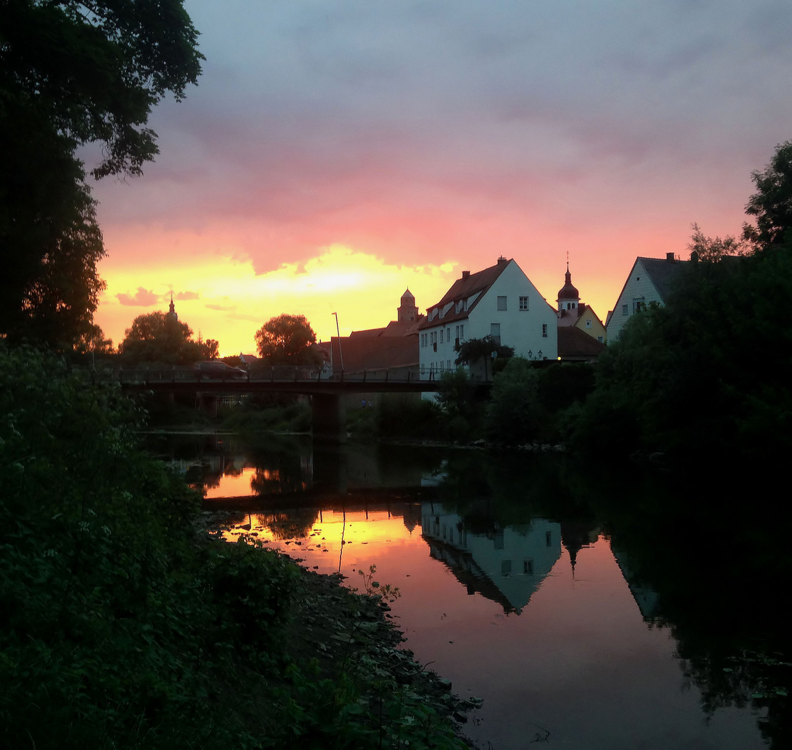  Abendstimmung in Donauwörth