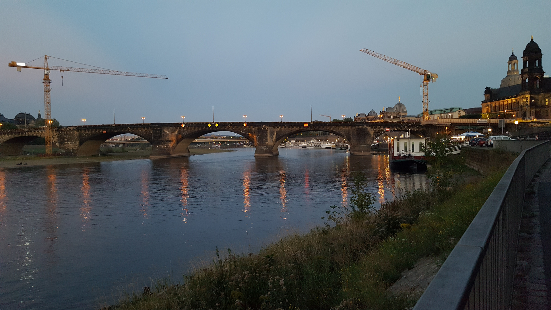 Abendstimmung in Dresden