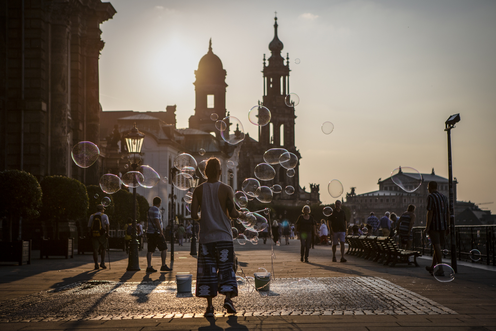 Abendstimmung in Dresden