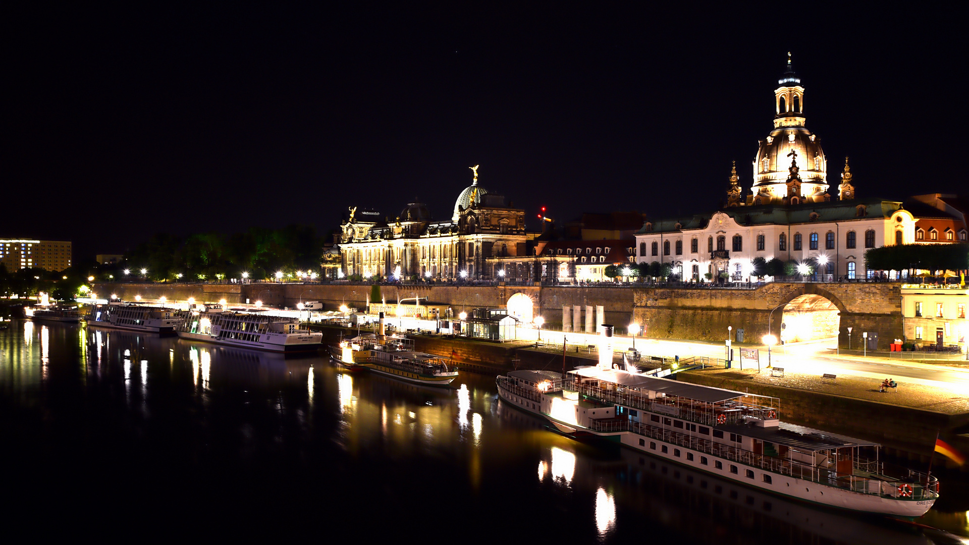 Abendstimmung in Dresden