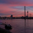 Abendstimmung in Düsseldorf