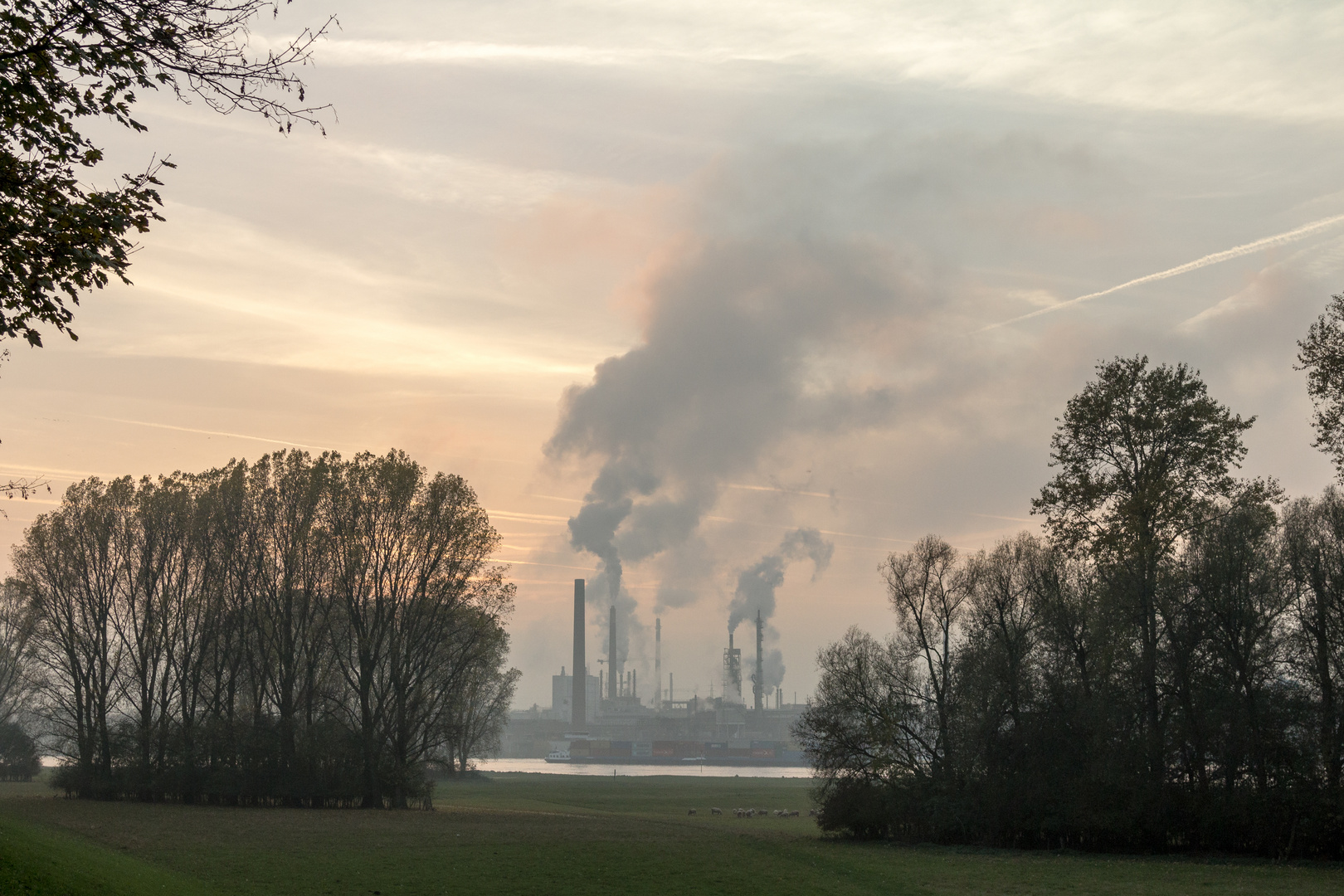 Abendstimmung in Duisburg