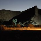 Abendstimmung in einer Lodge in Namibia !