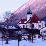 Abendstimmung in Eschenlohe