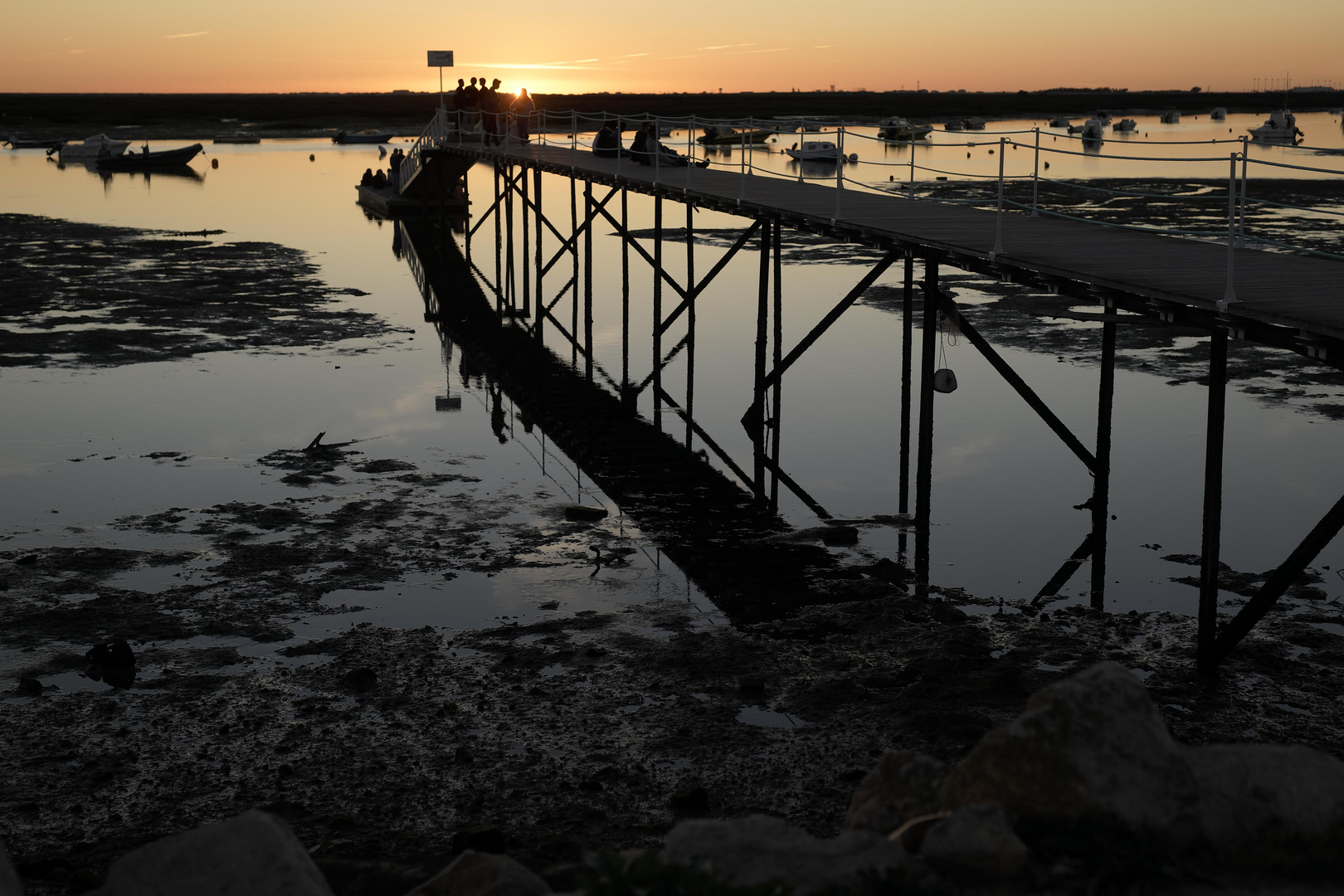 Abendstimmung in Faro (Portugal)