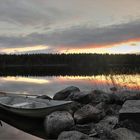 Abendstimmung in Finnland