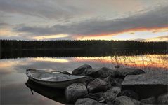 Abendstimmung in Finnland