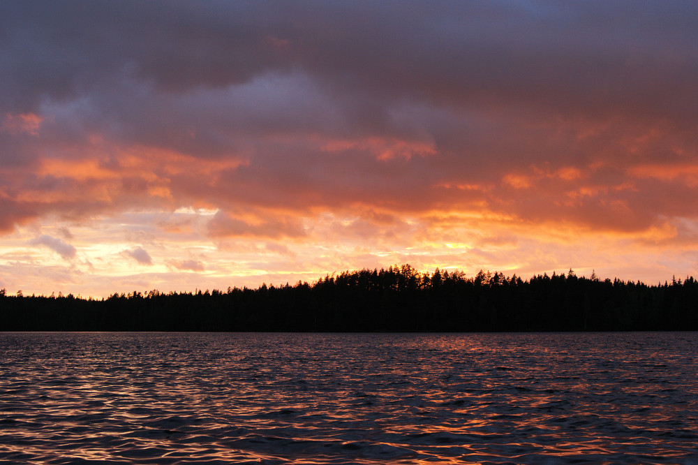 Abendstimmung in Finnland I