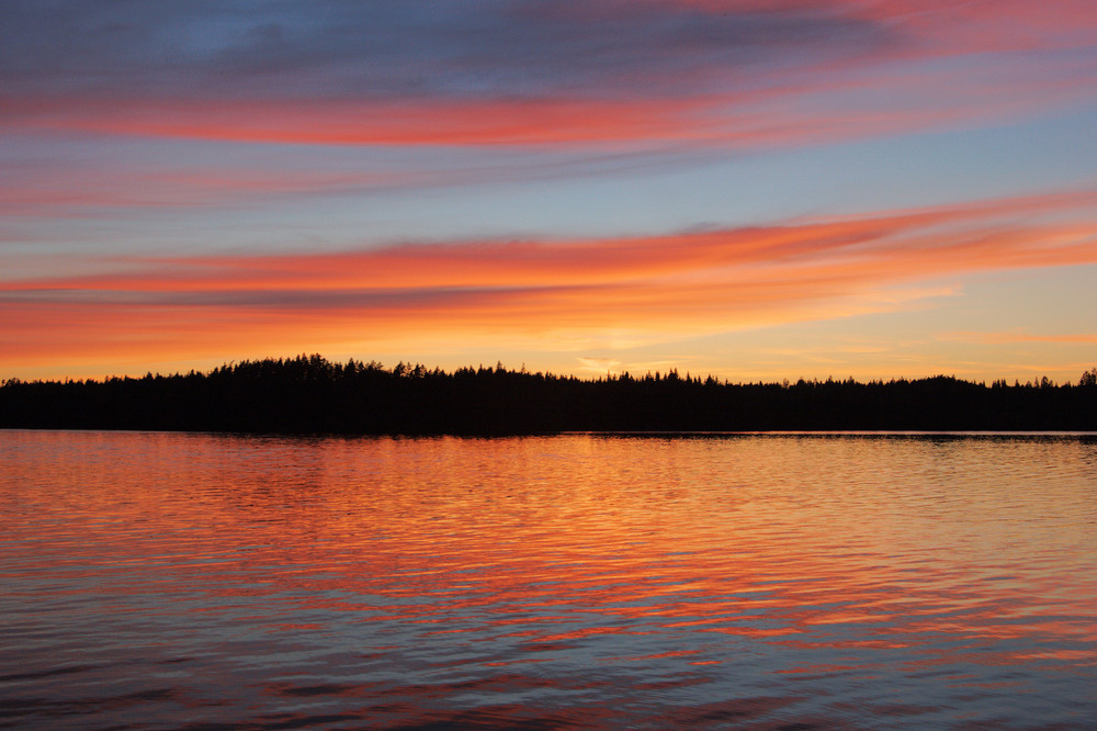 Abendstimmung in Finnland IV