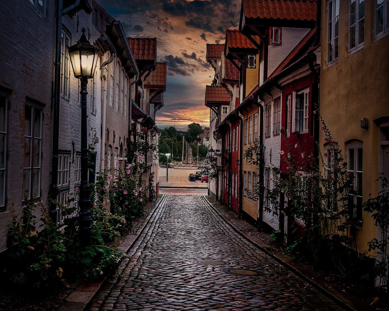 Abendstimmung in Flensburg