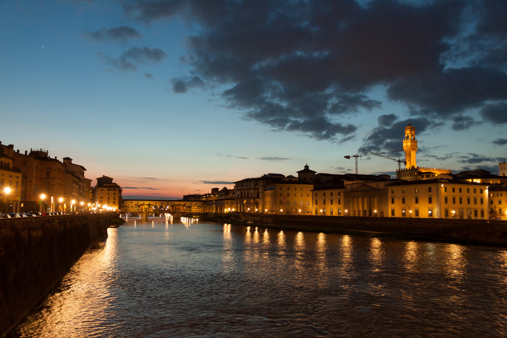 Abendstimmung in Florenz