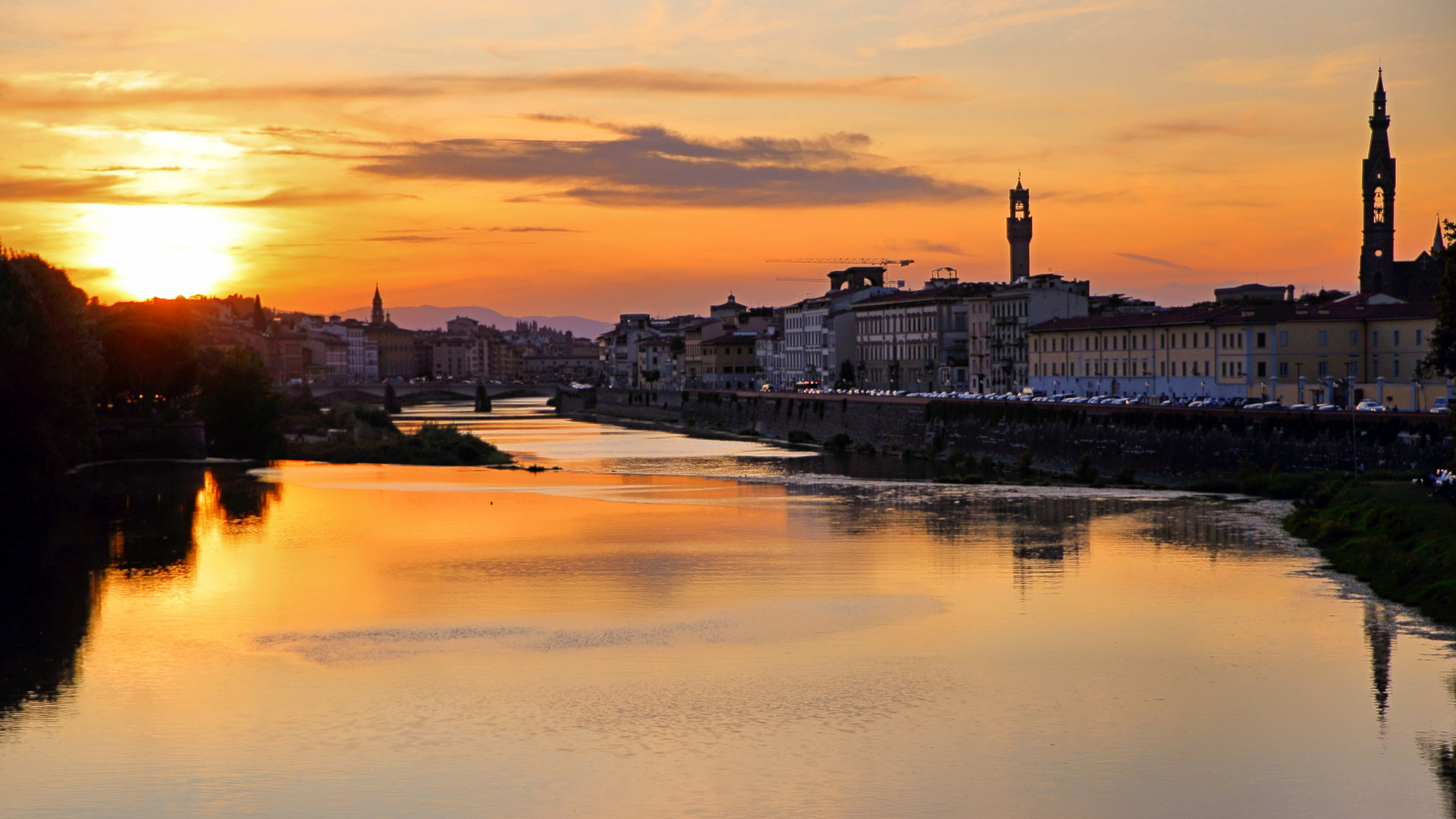 Abendstimmung in Florenz