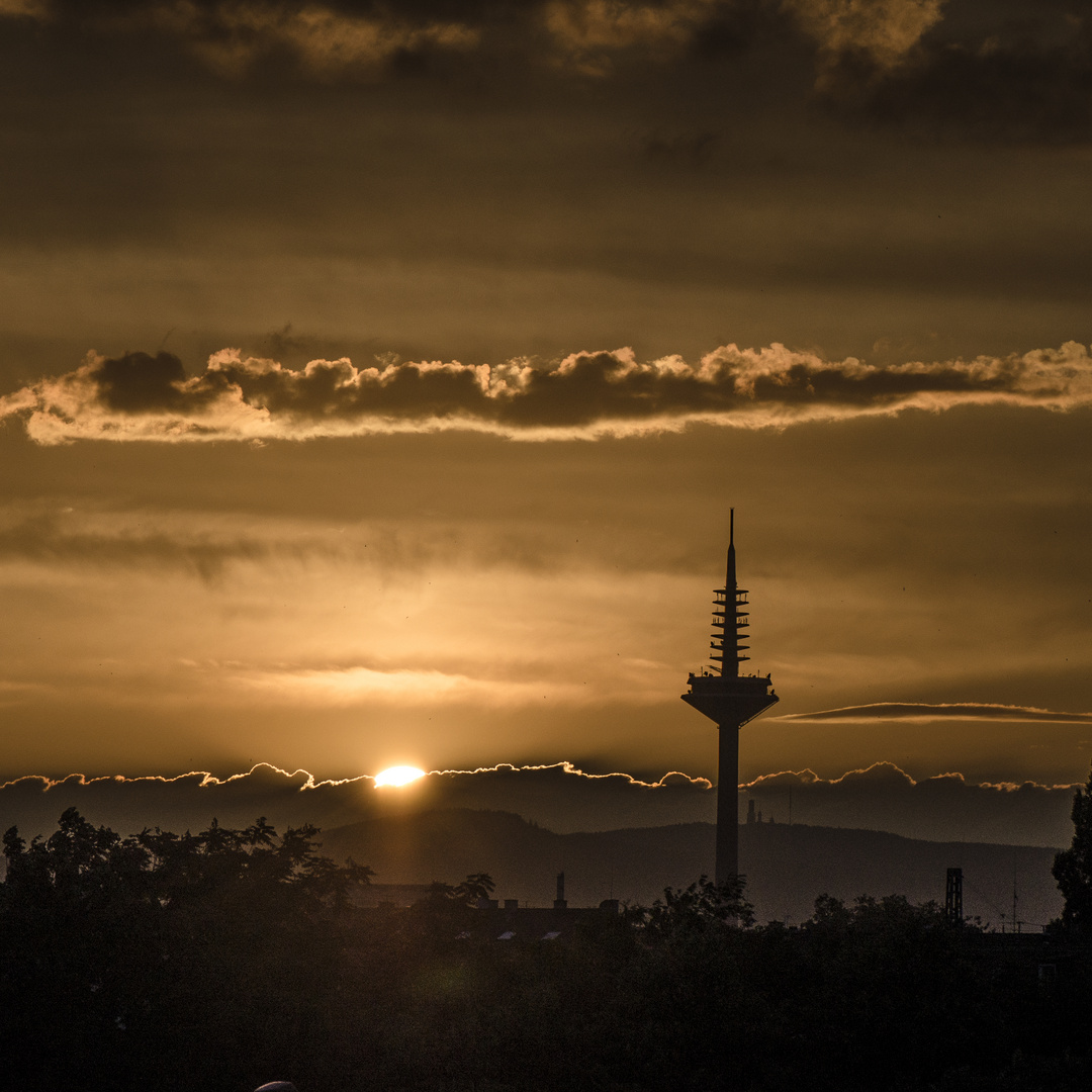 Abendstimmung in Frankfurt