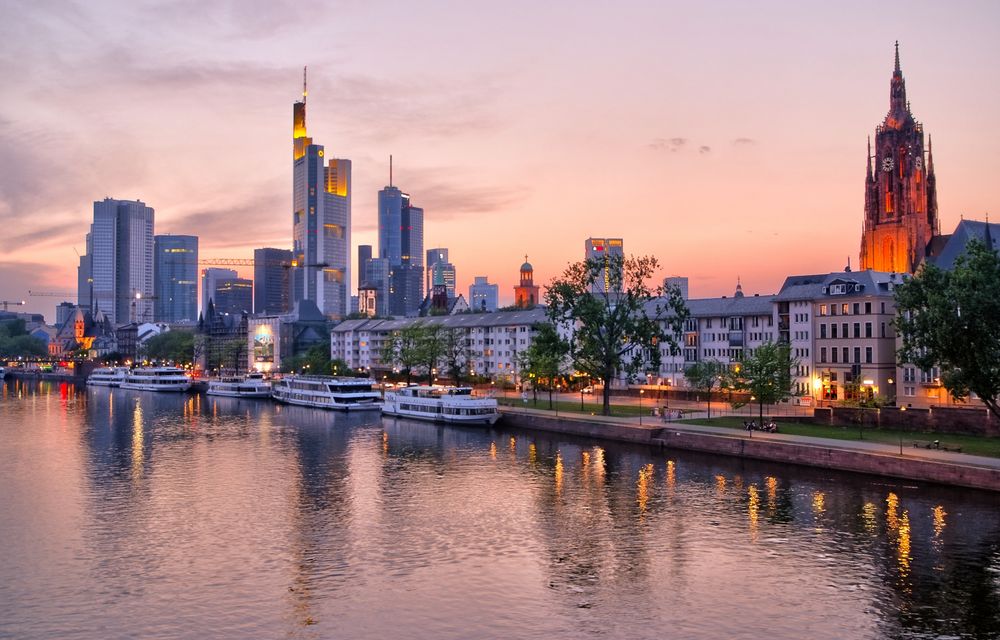 Abendstimmung in Frankfurt