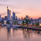 Abendstimmung in Frankfurt