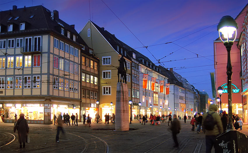 Abendstimmung in Freiburg (Breisgau)