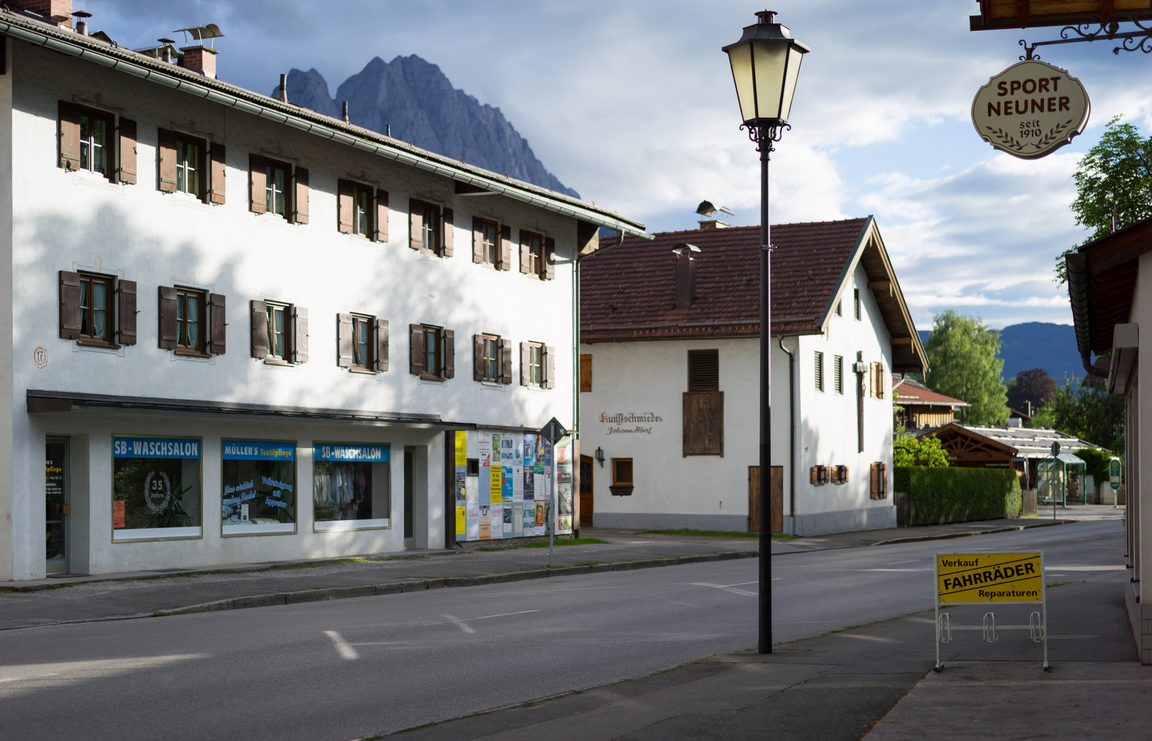 Abendstimmung in Garmisch