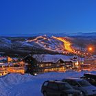 Abendstimmung in Geilo/Norwegen