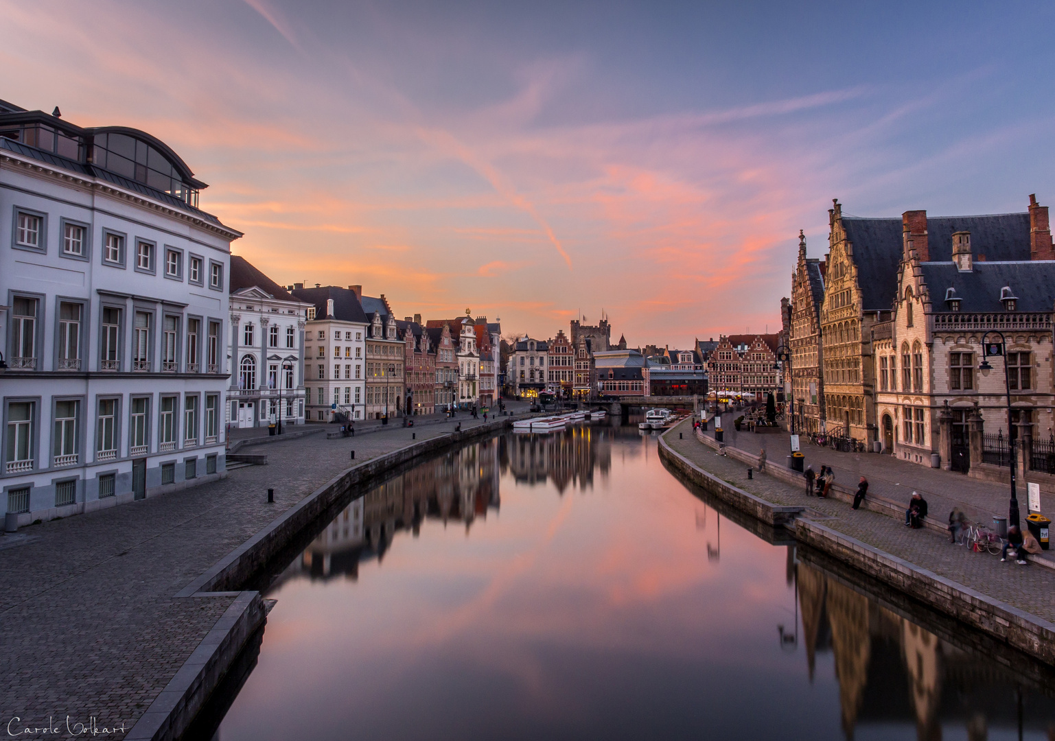 Abendstimmung in Gent