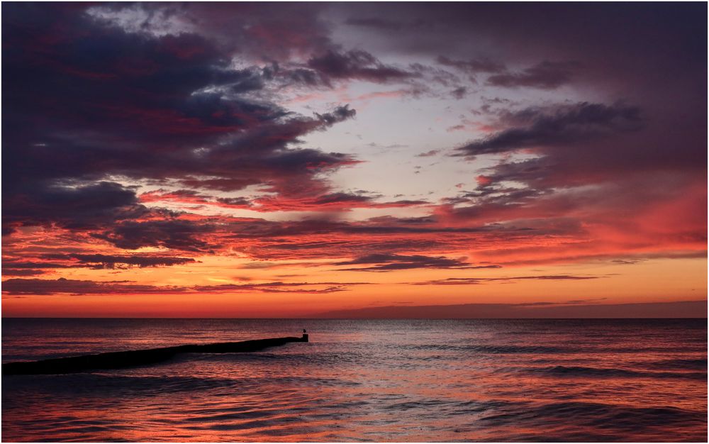 Abendstimmung in Graal-Müritz...