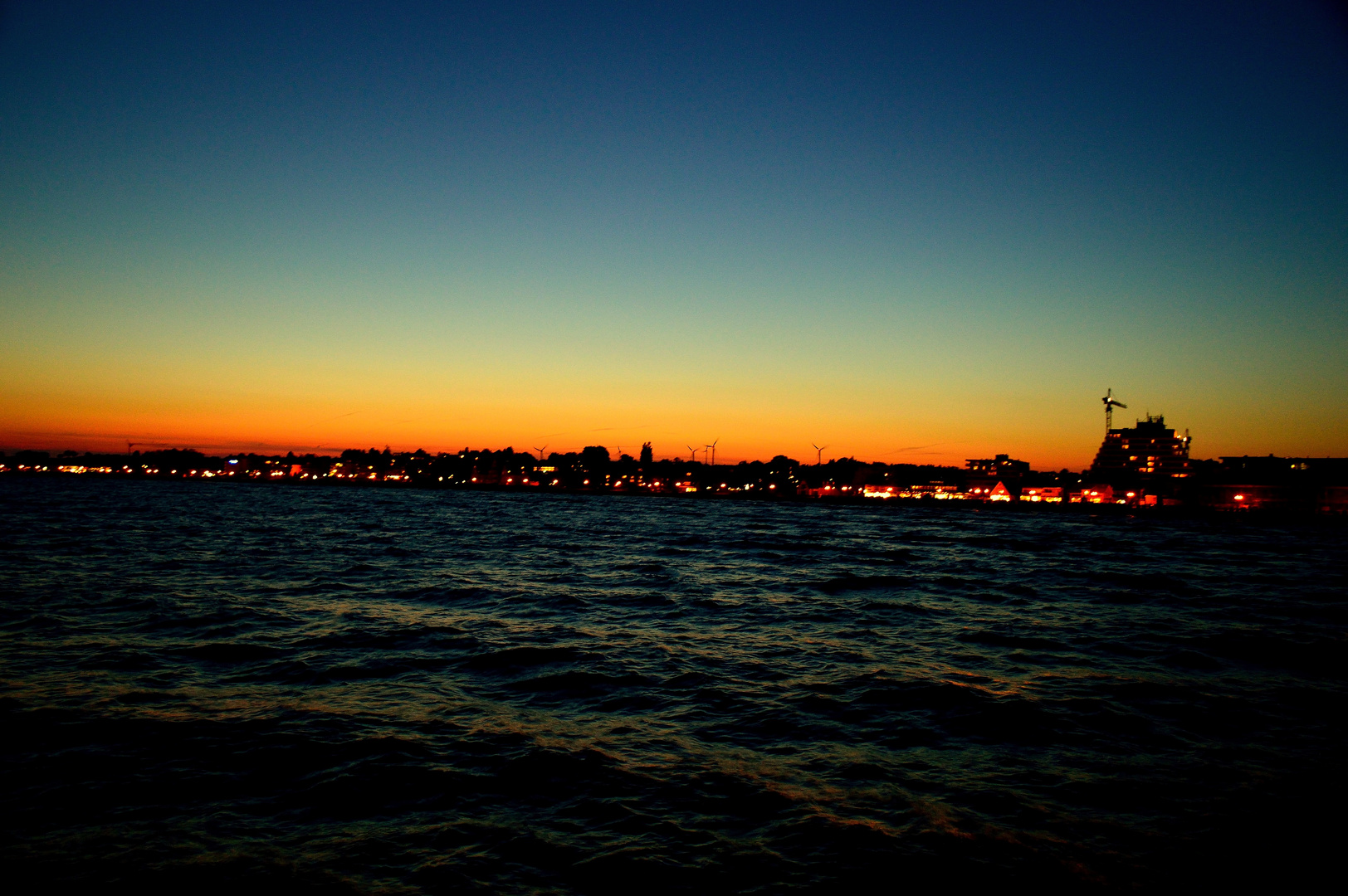 Abendstimmung in Grömitz - Blick von der Seebrücke