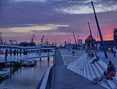 Abendstimmung in Hamburg