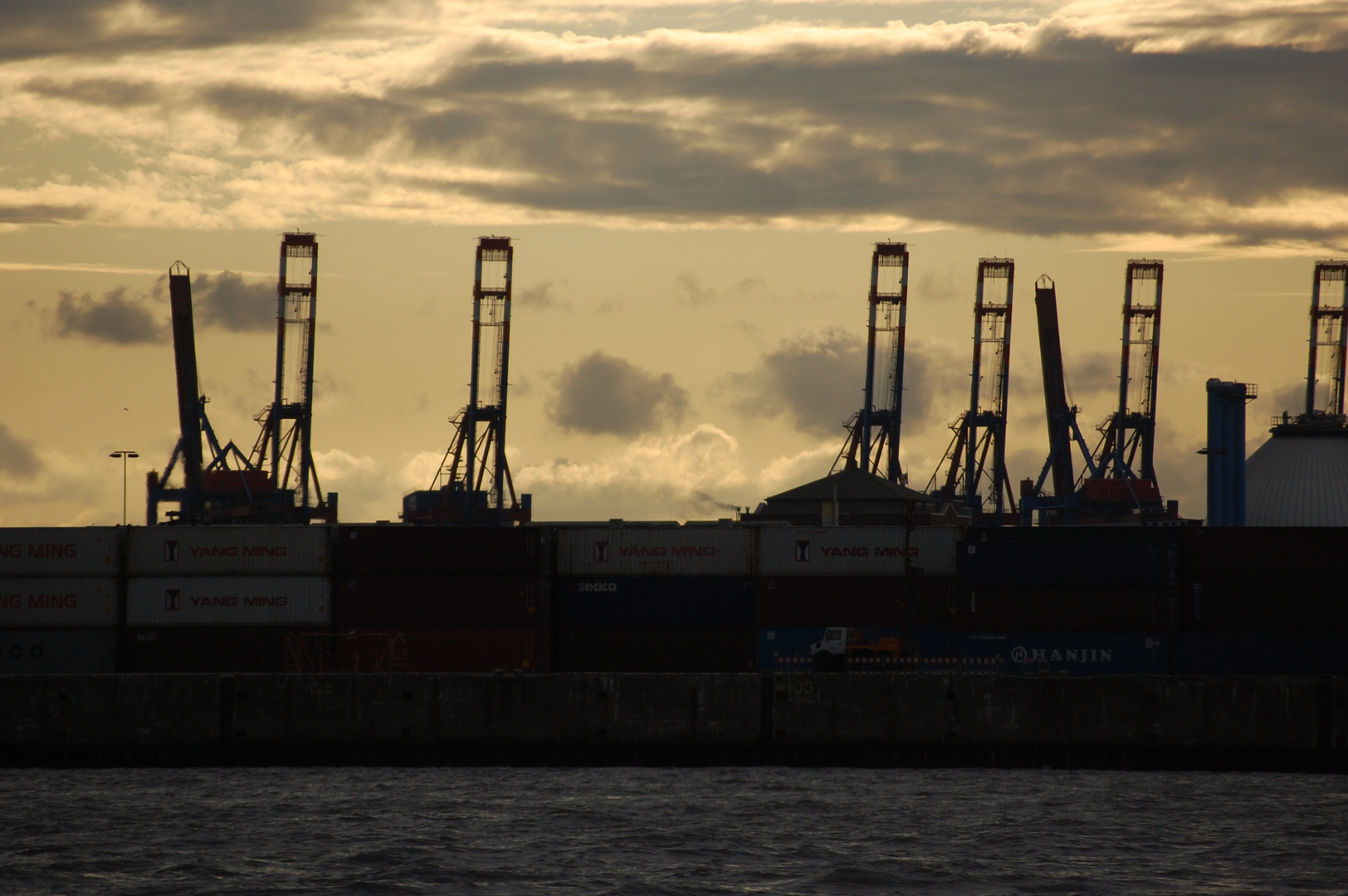 Abendstimmung in Hamburg