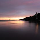 Abendstimmung in Hamburg an der Elbe