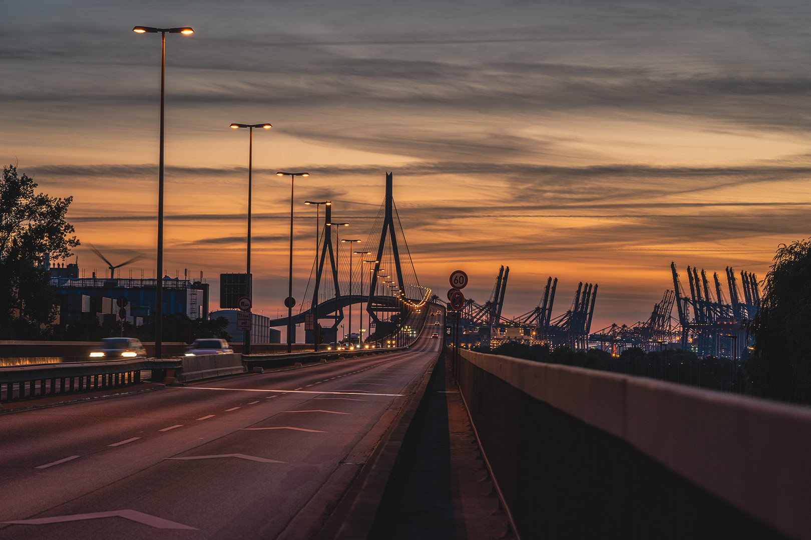 Abendstimmung in Hamburg