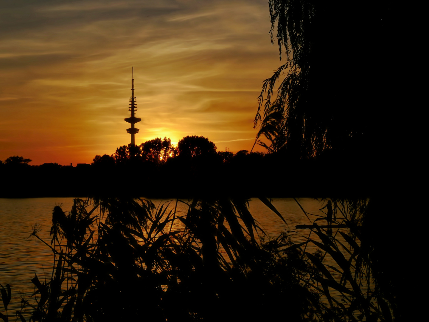 Abendstimmung in Hamburg 