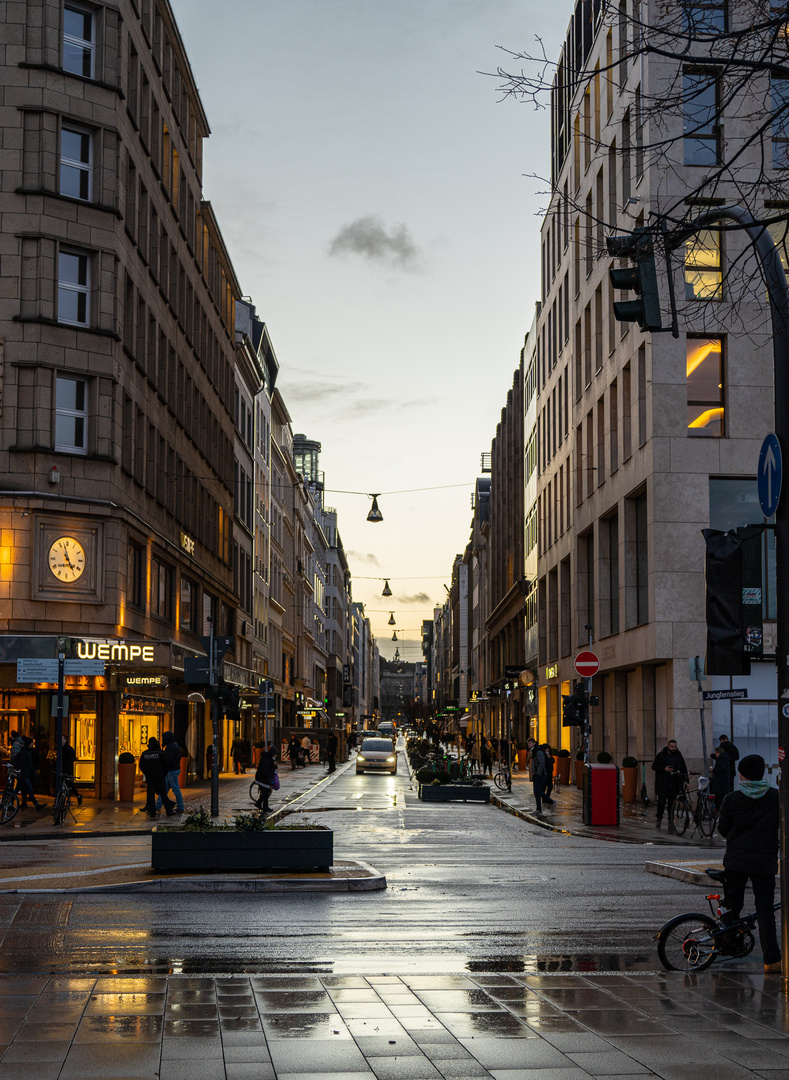 Abendstimmung in Hamburg