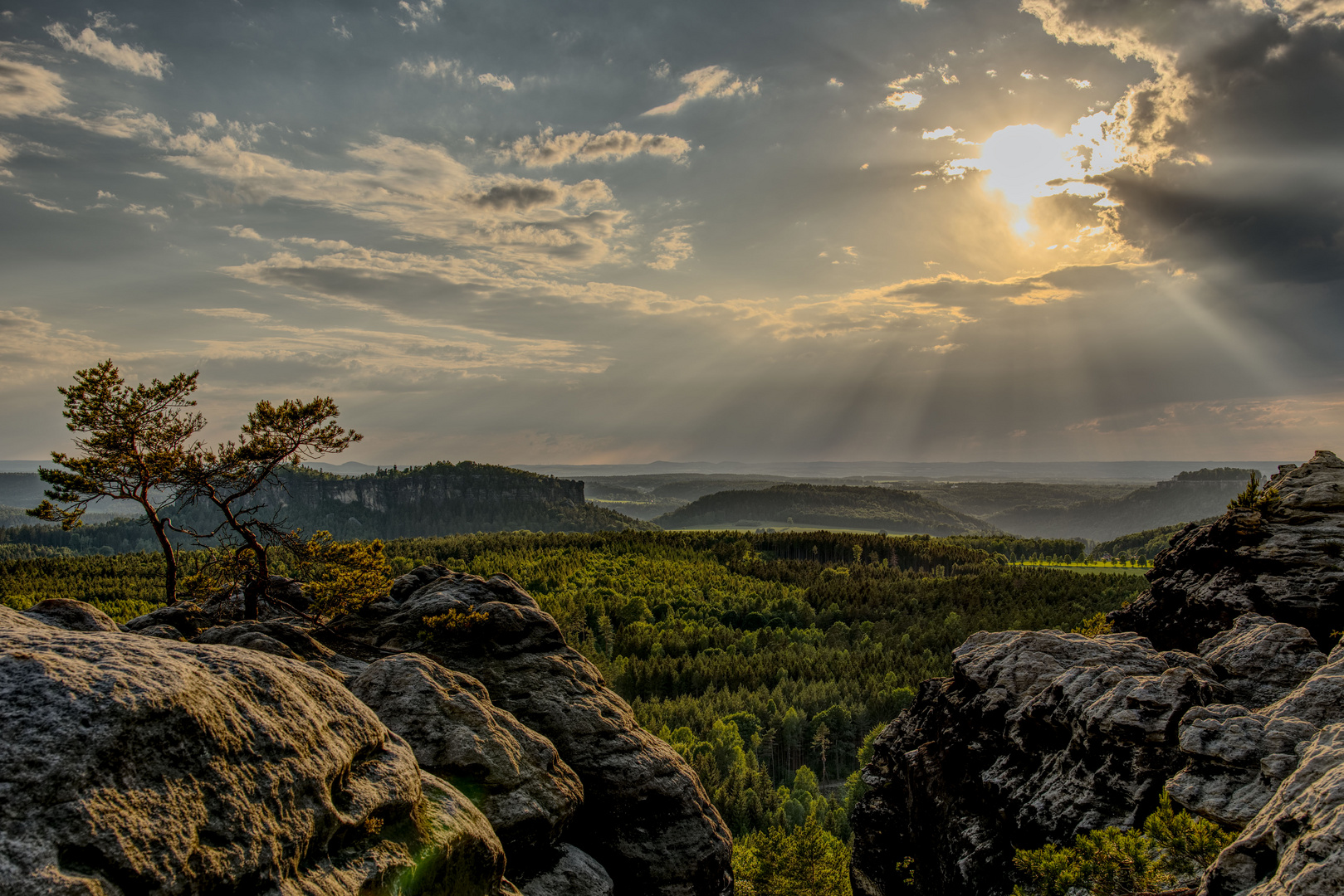 Abendstimmung in HDR