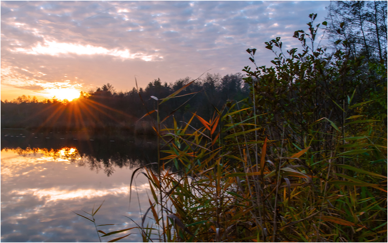 Abendstimmung in Holzöster