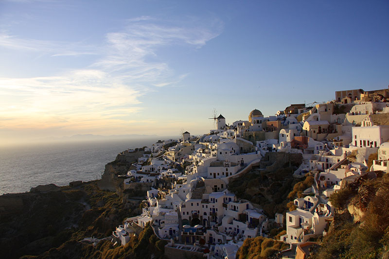 Abendstimmung in IOA /Santorin