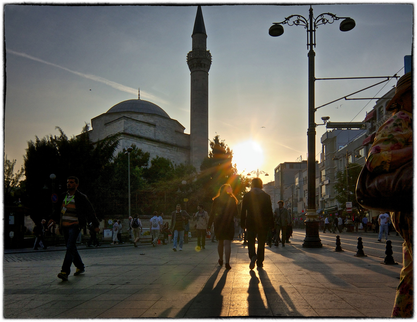 Abendstimmung in Istanbul