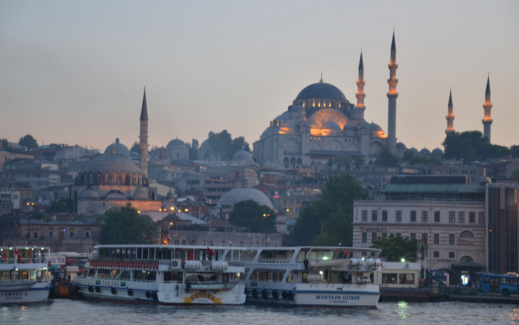 Abendstimmung in Istanbul