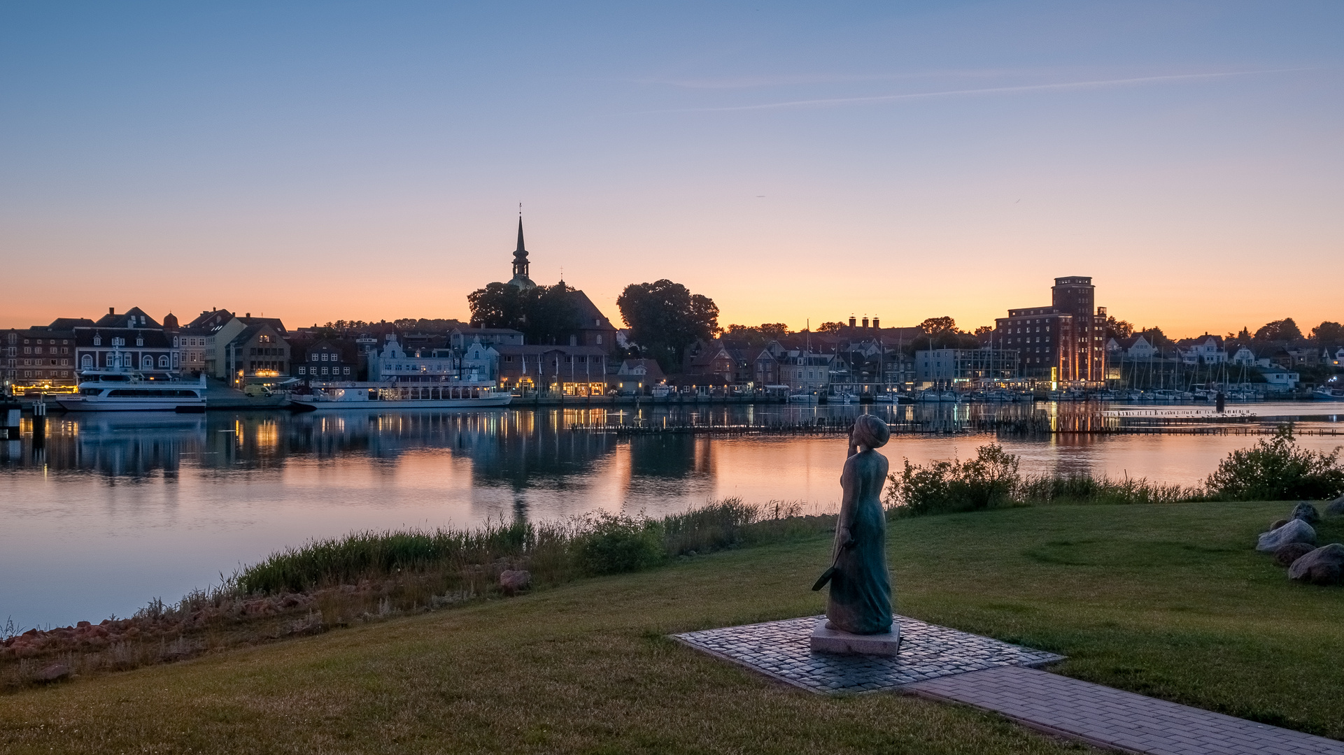 Abendstimmung in Kappeln an der Schlei (2)