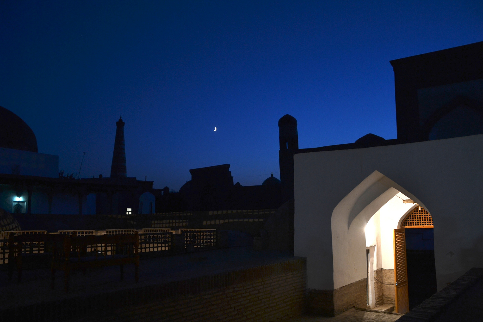 Abendstimmung in Khiva