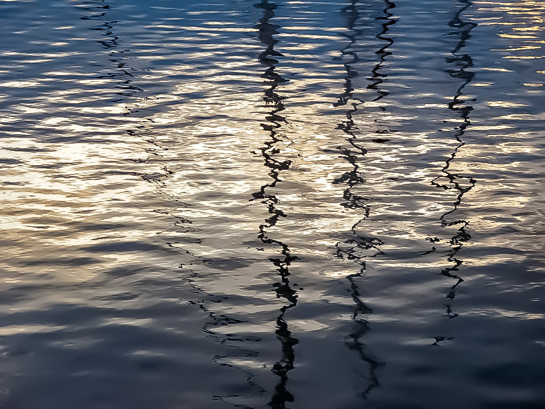 Abendstimmung in Klintholm Havn