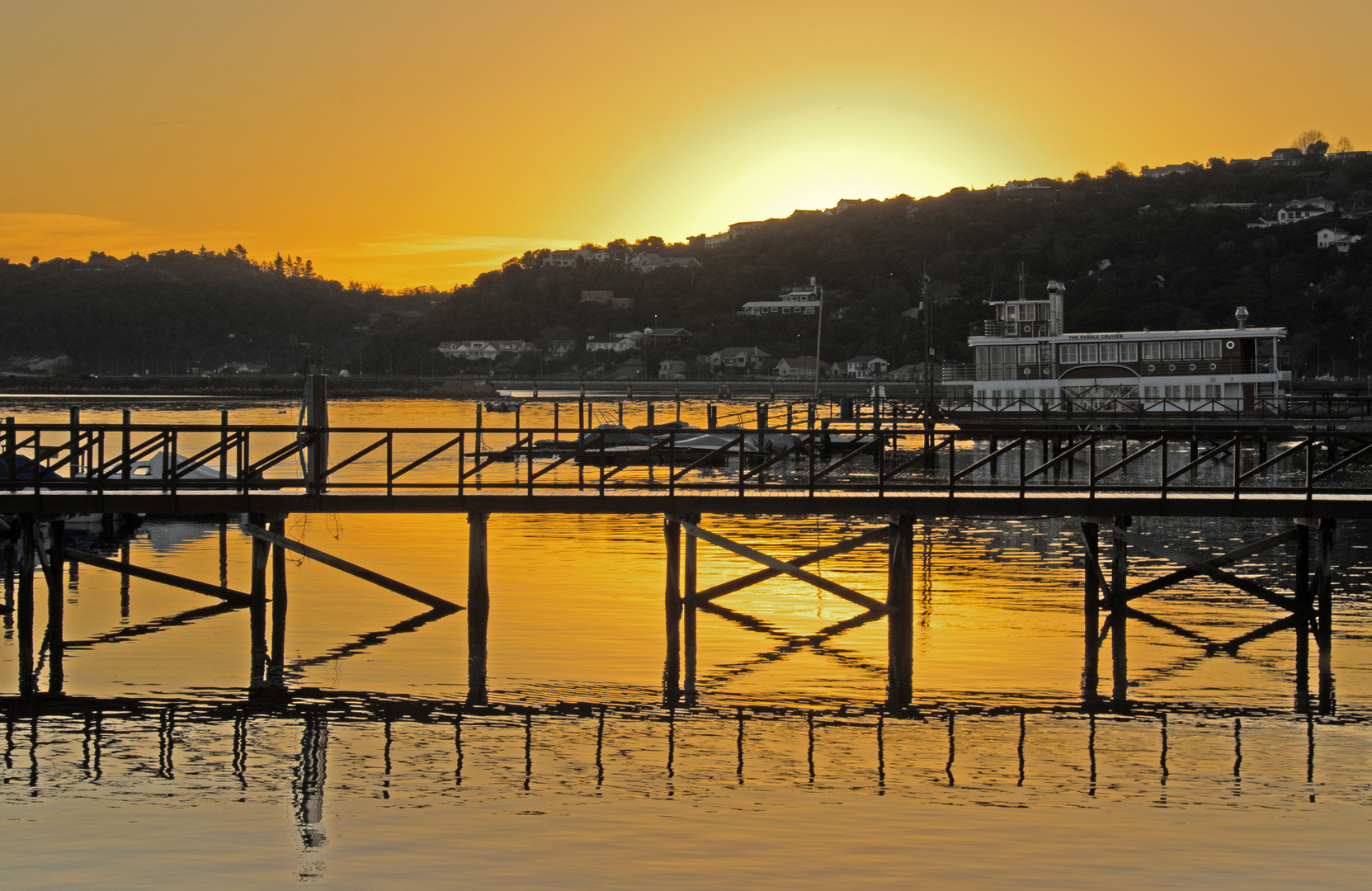 Abendstimmung in Knysna