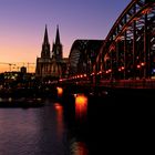 Abendstimmung in Köln