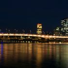 Abendstimmung in Köln am Rhein