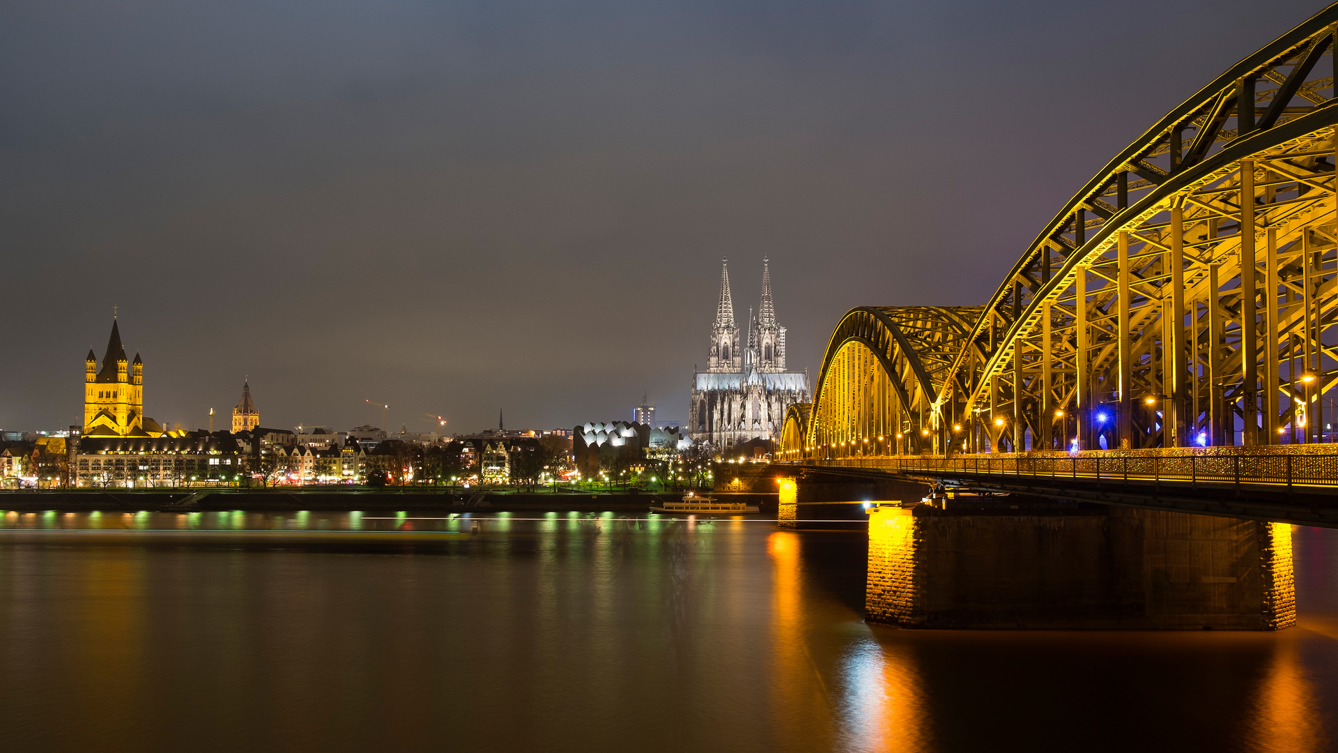 Abendstimmung in Köln