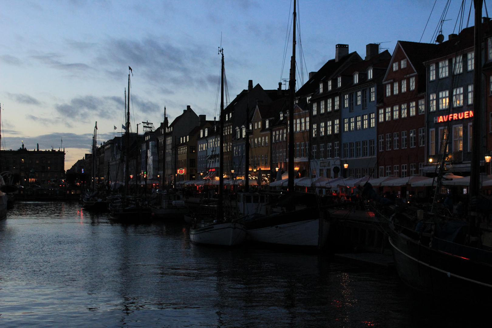Abendstimmung in Kopenhagen