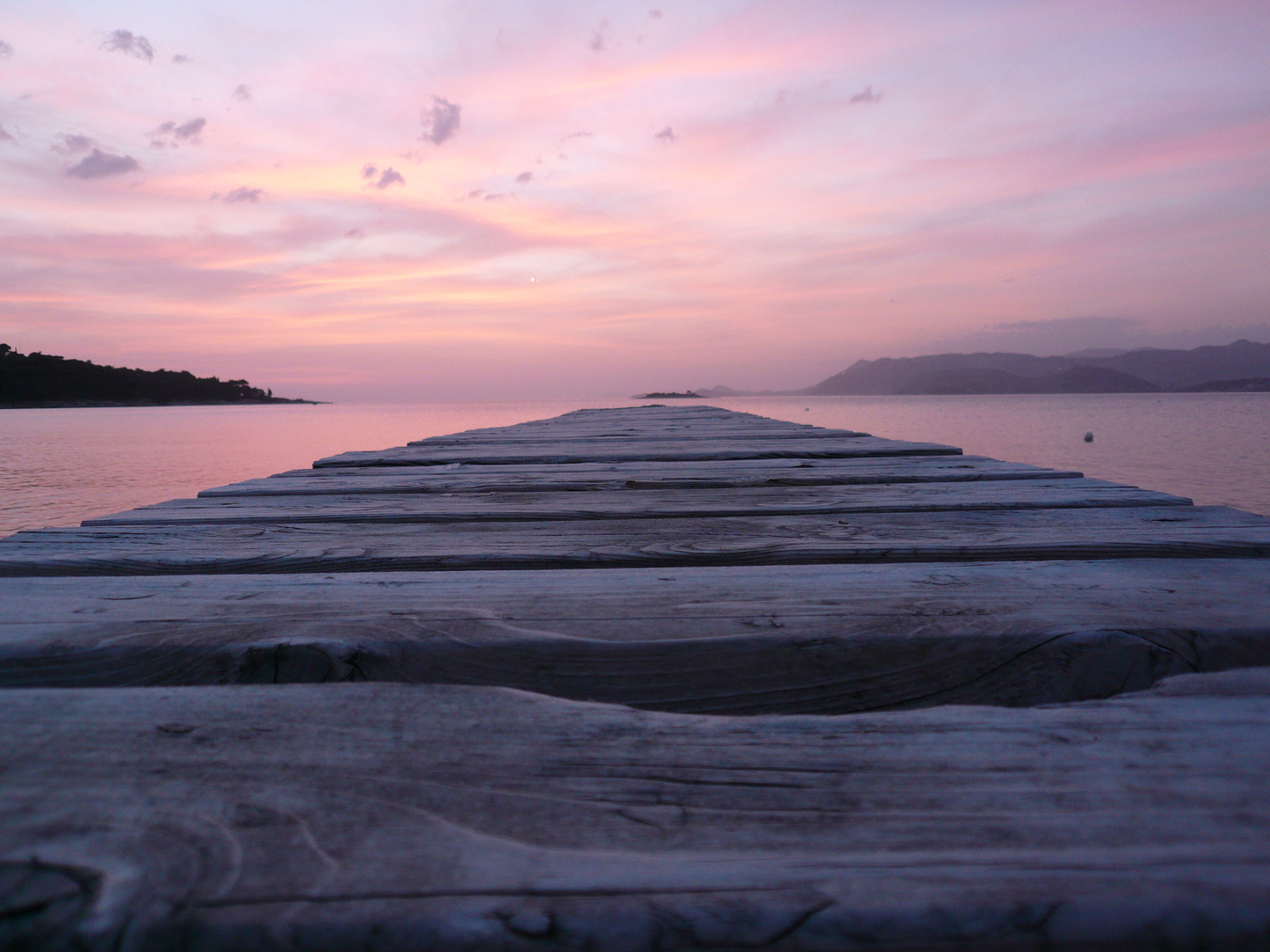 Abendstimmung in Kroatien