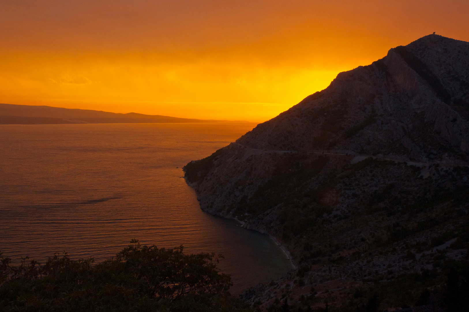 Abendstimmung in Kroatien