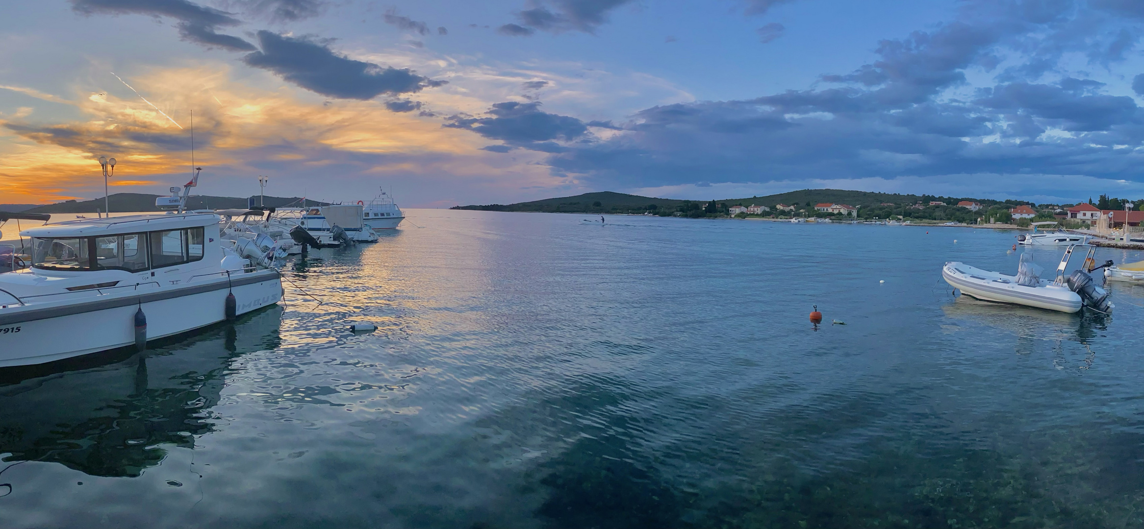 Abendstimmung in Kroatien 